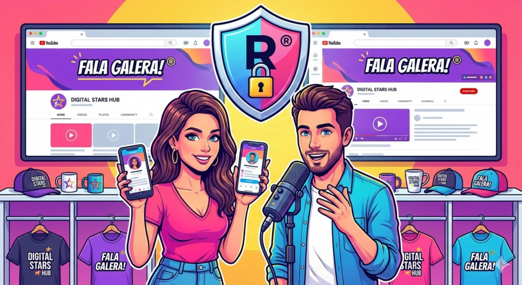 NOME ARTÍSTICO É MARCA? O GUIA PARA INFLUENCERS, YOUTUBERS E PODCASTERS