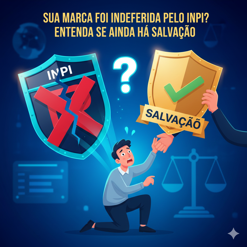 SUA MARCA FOI INDEFERIDA PELO INPI? ENTENDA SE AINDA HÁ SALVAÇÃO