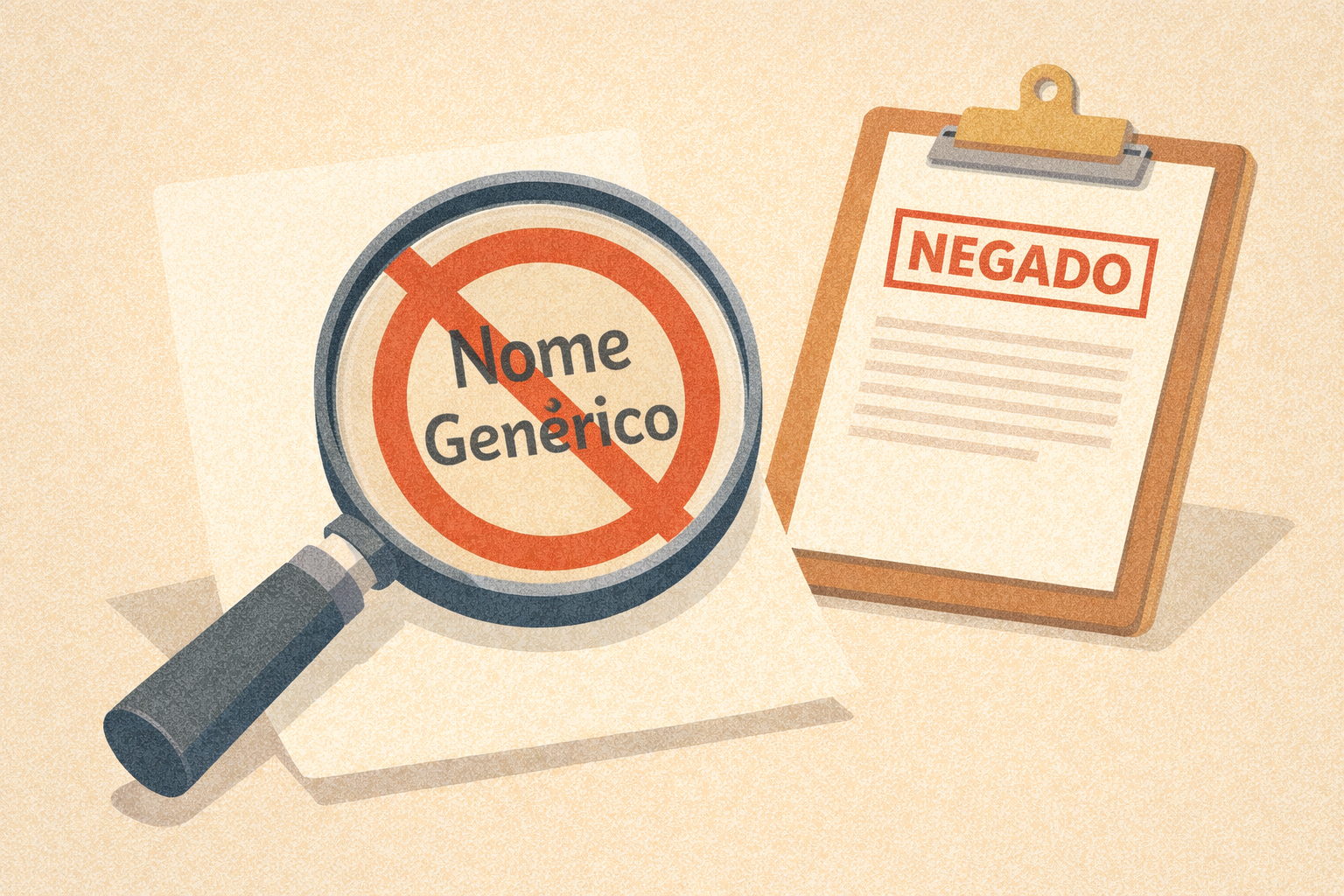 O PERIGO DOS NOMES GENÉRICOS: POR QUE O INPI PODE NEGAR SEU REGISTRO