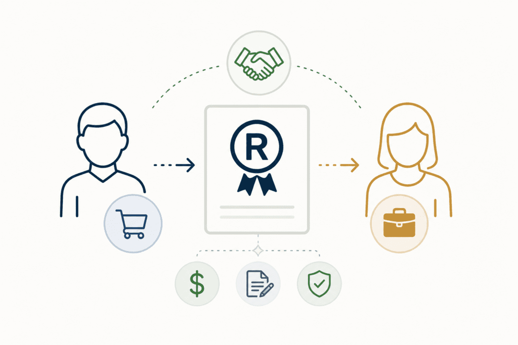 TRANSFERÊNCIA DE TITULARIDADE COMO VENDER OU COMPRAR UMA MARCA JÁ REGISTRADA