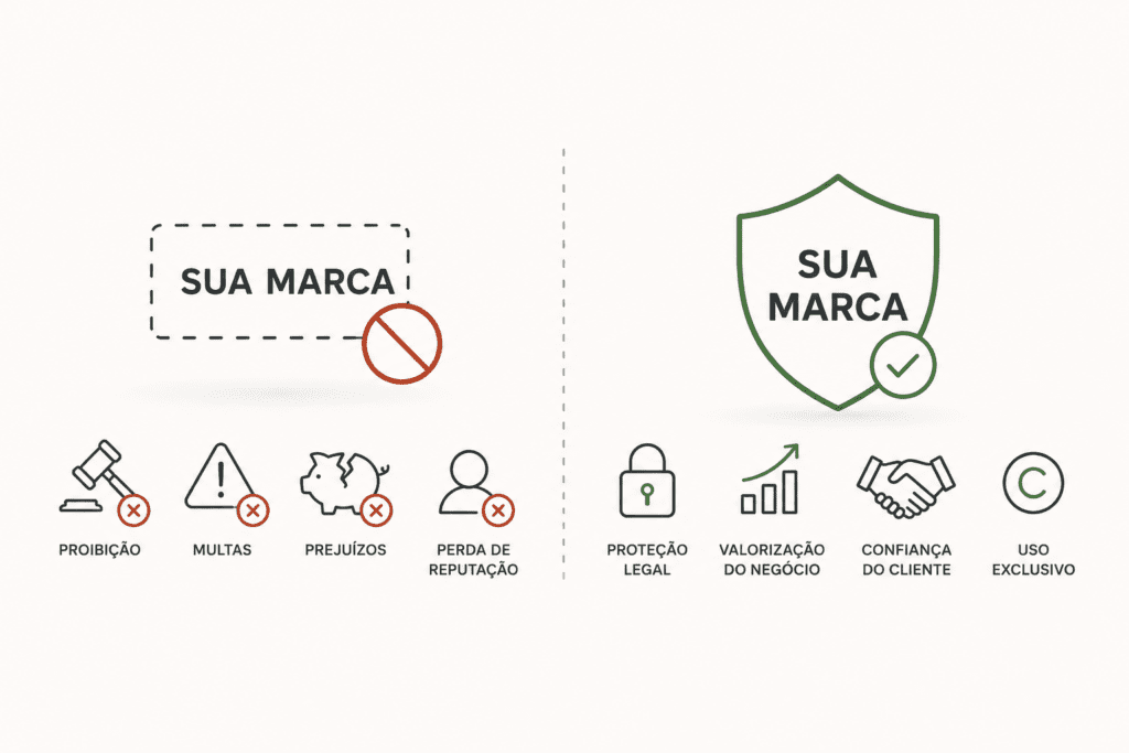 POSSO USAR UMA MARCA SEM REGISTRO? OS RISCOS QUE NINGUÉM TE CONTA