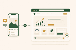SITE PRÓPRIO OU SÓ INSTAGRAM: ONDE SUA MARCA CONSTRÓI MAIS AUTORIDADE?