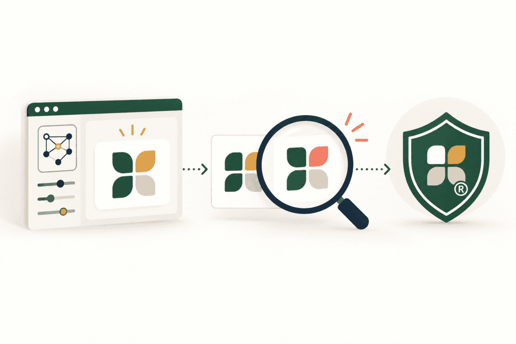 NOME E LOGOTIPO CRIADOS POR INTELIGÊNCIA ARTIFICIAL PODEM SER REGISTRADOS COMO MARCA?